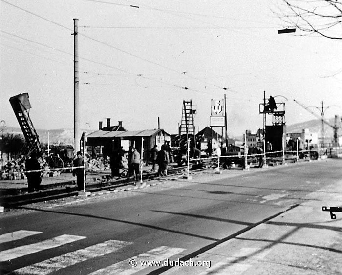 Brcke Durlacher Allee - 1957