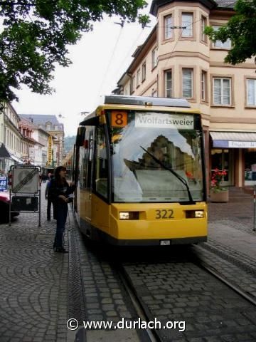 2004 - Linie 8 am Marktplatz
