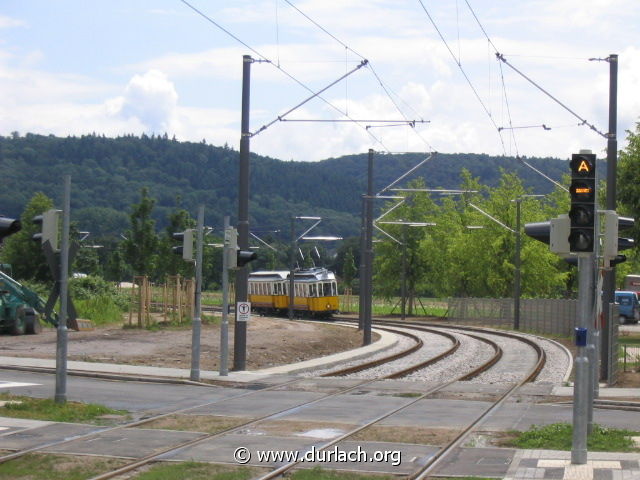 Straenbahnlinie nach Wolfartsweier