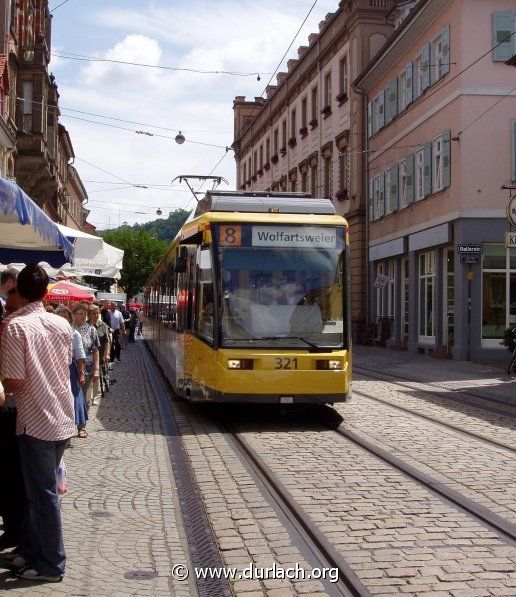 Linie 8 Pfinztalstrasse Erffnung