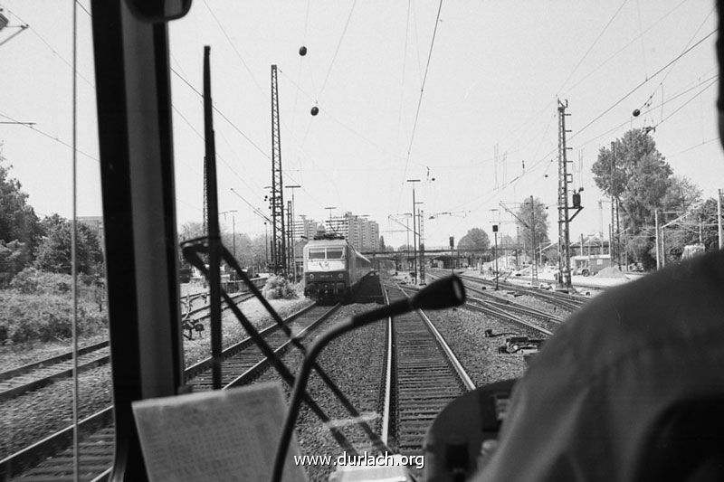 Straenbahn in Durlach