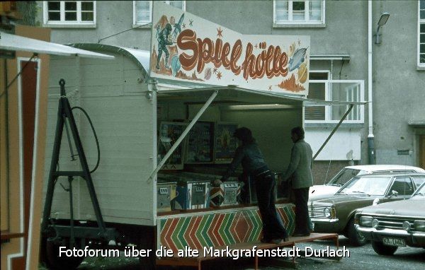 Jahrmarkt auf dem Weiherhof, 1976