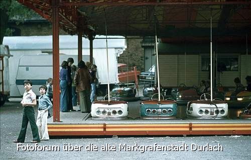 Jahrmarkt auf dem Weiherhof, 1976