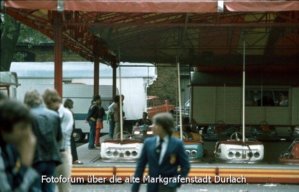 Jahrmarkt auf dem Weiherhof, 1976