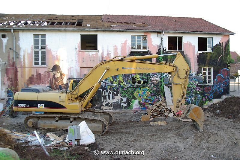 2008 - Abriss des Marstallgebudes