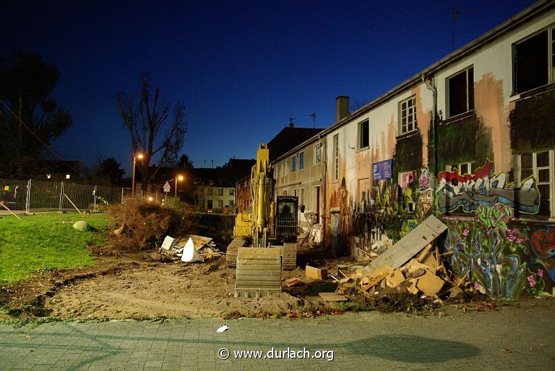 2008 - Abriss des Marstallgebudes