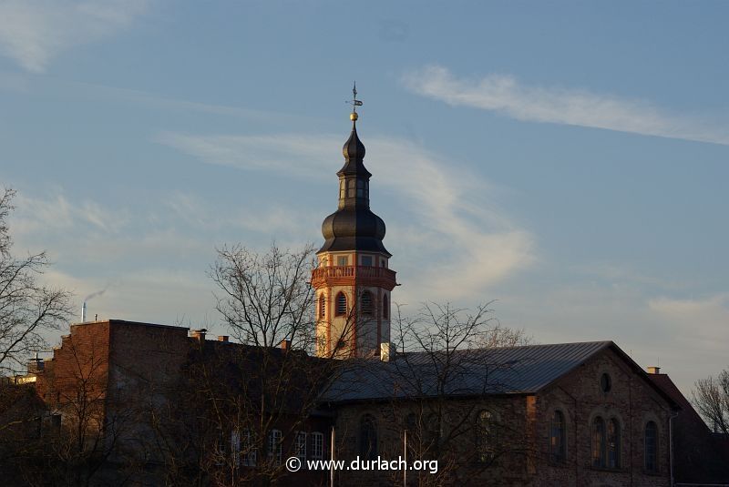 2009 - Blick vom Weiherhof auf die ev. Stadtkirche