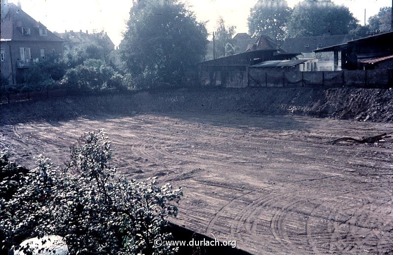 Abriss Brauerei Eglau ca 1971