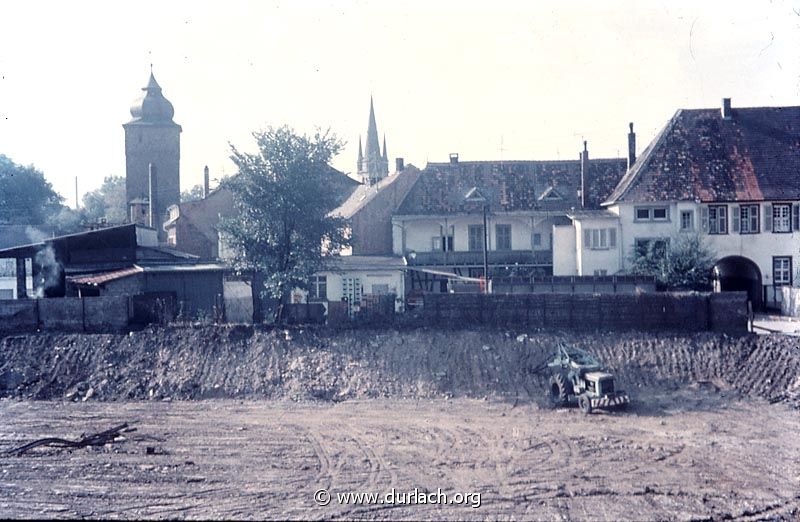 Abriss Brauerei Eglau ca 1971