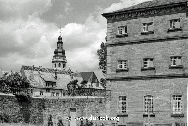 Blick ber das Gefngnis auf die Altstadt, 1989