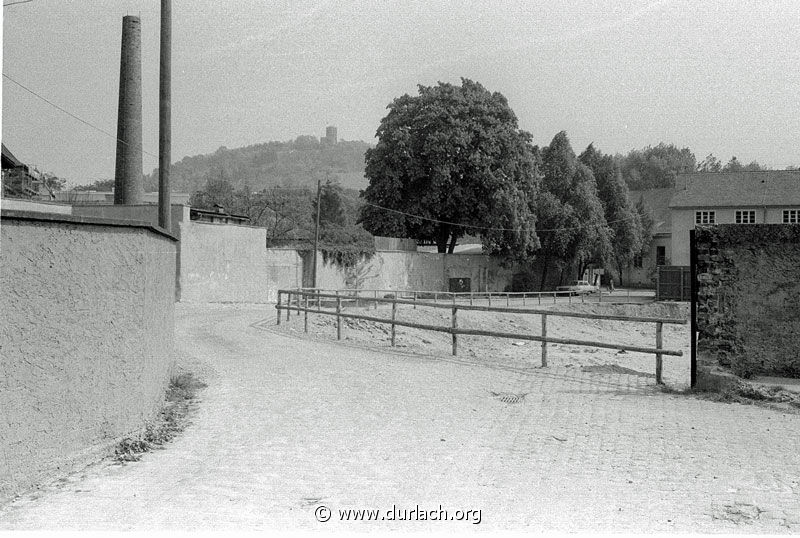 Nach dem Abriss der Brauerei Eglau - 1974