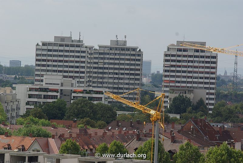 2008 - Blick auf die Richt Hochhuser