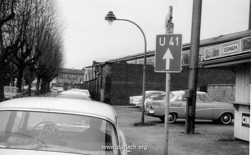 Pforzheimer Str Ecke Pfinztalstr.   1966