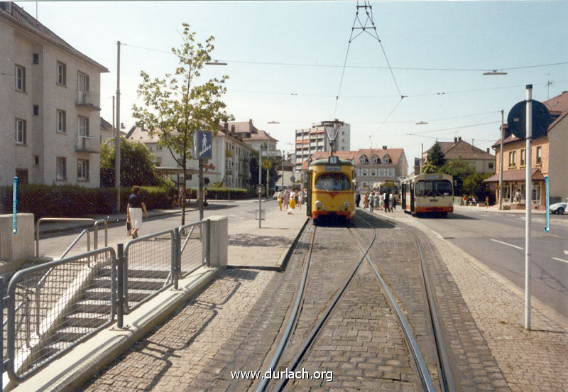 Endhaltestelle Straenbahn