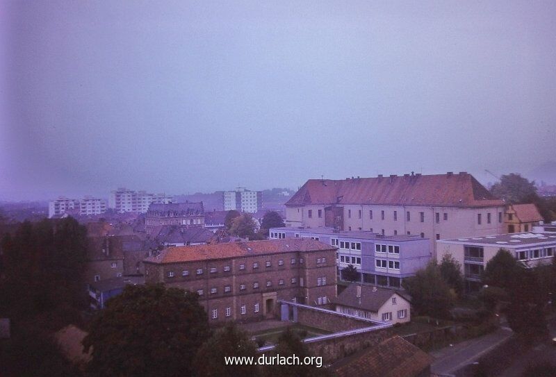 Durlach - Gefngnis, Schloschule und Karlsburg 1975
