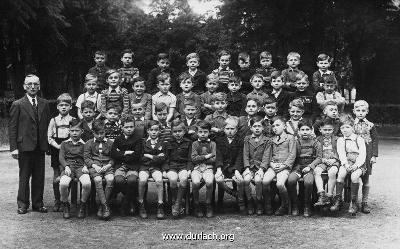 Schuljahr 1948/49 - 2. Klasse Schloss-Schule