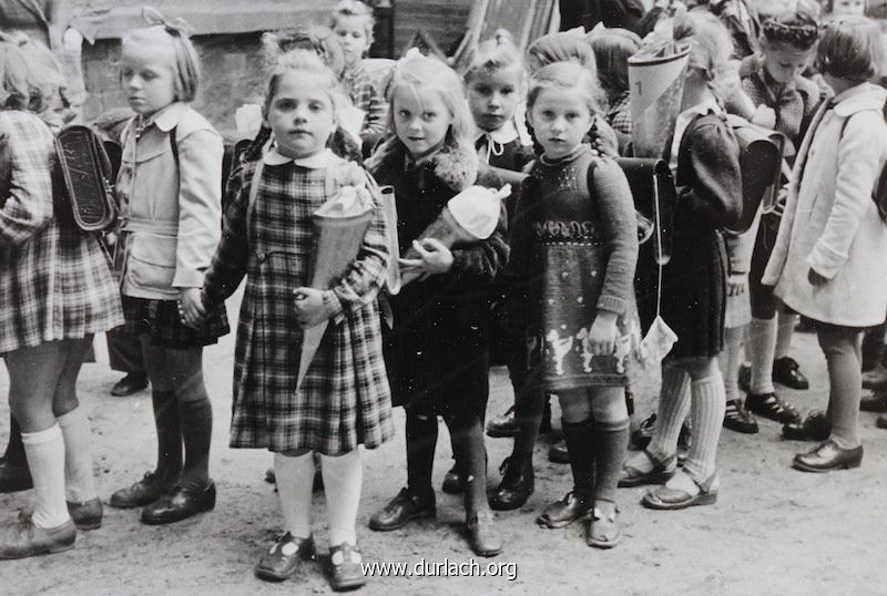 Einschulung 1950 Friedrichschule