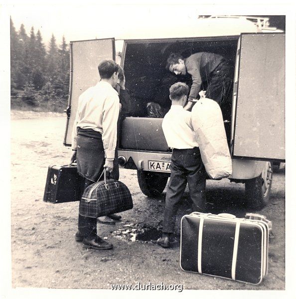 Landschulaufenthalt Schwarzwald Oktober 1965