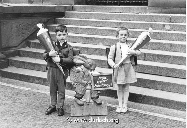 Geschwister Robert & Christel, 1961