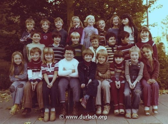 Schloschule Klasse 1 b 1979/1980