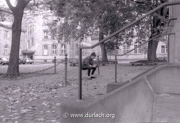 Einsamer Schler im Markgrafen, ca. 1990