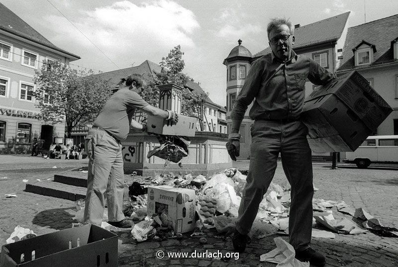 1989 - auf dem Marktplatz