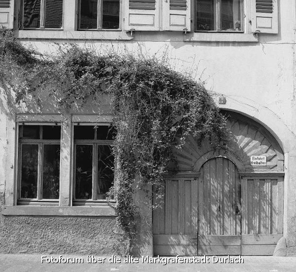 Fassade Jgerstrae Nr 7 Ca. 1980