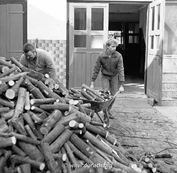 In der Eichelgasse. Ca. 1985