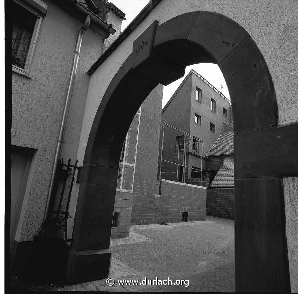 Durchgang zur Jgerstrasse ca. 1985