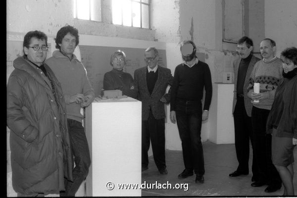 Ausstellung in der Orgelfabrik, ca. 1989