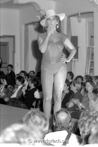 Modeschau in der Karlsburg, ca. 1989