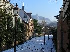 Stadtgraben am Basler Tor im Winter