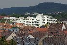 2008 - Blick ber die Altstadt auf die Pfinztor Wohnanlage