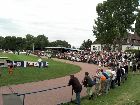 Die Haupttribne im Turmbergstadion