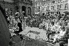 1988 - Veranstaltung mit Clown Schorsch auf dem Marktplatz