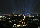 2015 - 32 Lichtstrahlen über der Stadt Karlsruhe 2015 - 32 Lichtstrahlen über der Stadt Karlsruhe