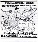 Elektromotoren H.C. Scherer 1982