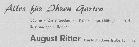 Garten August Ritter 1956 Garten August Ritter 1956
