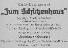 Cafe Restaurant Zum Schtzenhaus 1951