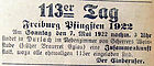 113er Tag 113er Tag