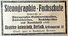 Stenographen Fachschule