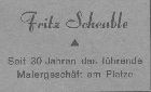 Maler Fritz Scheuble