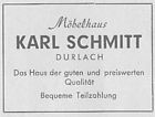 Mbelhaus Karl Schmitt 1956