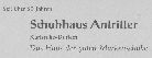 Schuhhaus Antritter 1956