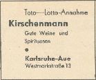 Toto-Lotto Kirschenmann 1960