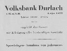Volksbank Durlach eGmbH