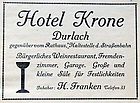 Anzeigen Evan. Kirchenkalender 1930