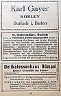 Anzeigen Evan. Kirchenkalender 1930