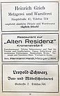 Anzeigen Evan. Kirchenkalender 1930