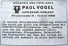 Drogerie Paul Vogel